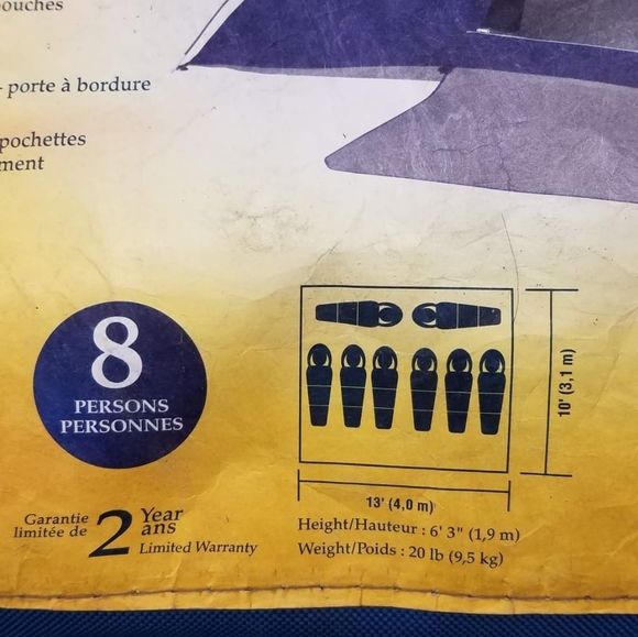 CUMBERLAND DOME TENT FOR 8 PERSONS - Picture 6 of 10